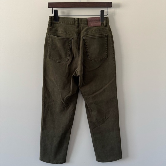 VINTAGE RALPH LAUREN JEANS CO. RALPH LAUREN STRAIGHT LEG JEANS OLIVE GREEN 4 P - Picture 2 of 5